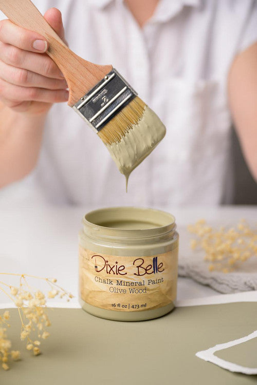 Dixie Belle Olive Wood vopsea creta 473 ml verde masliniu