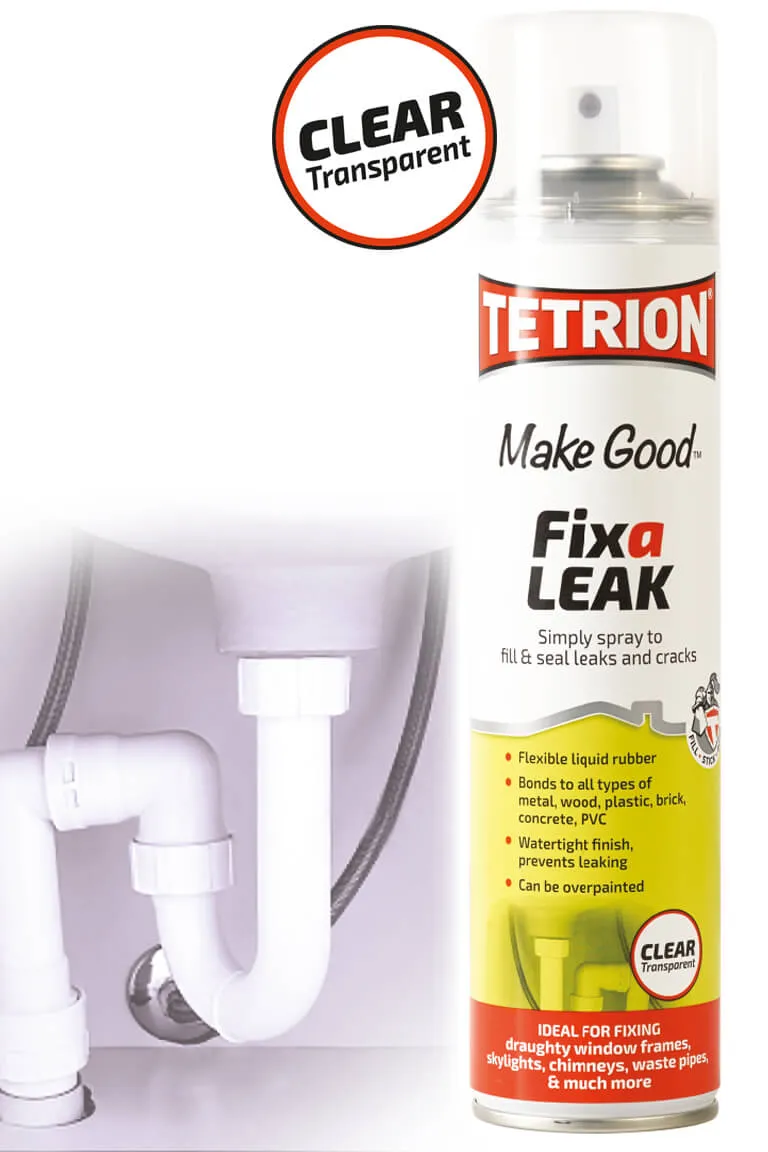 Tetrion Fix a Leak etanșant cauciuc lichid incolor