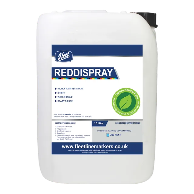 Fleet Reddispray Plus vopsea marcaj gata de folosire 10L albă