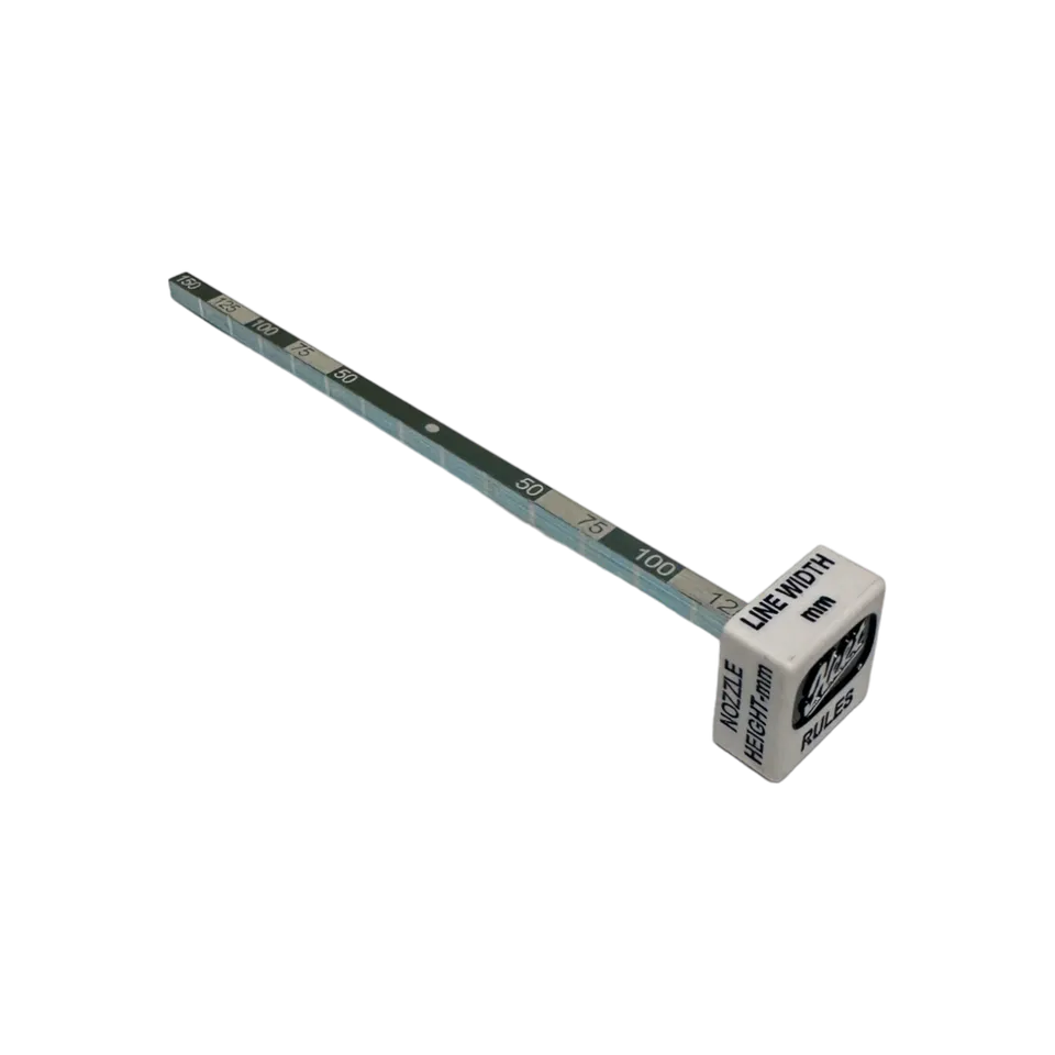 Fleet Line Marker Kombi Ruler Assembly riglă capac și tijă măsurare
