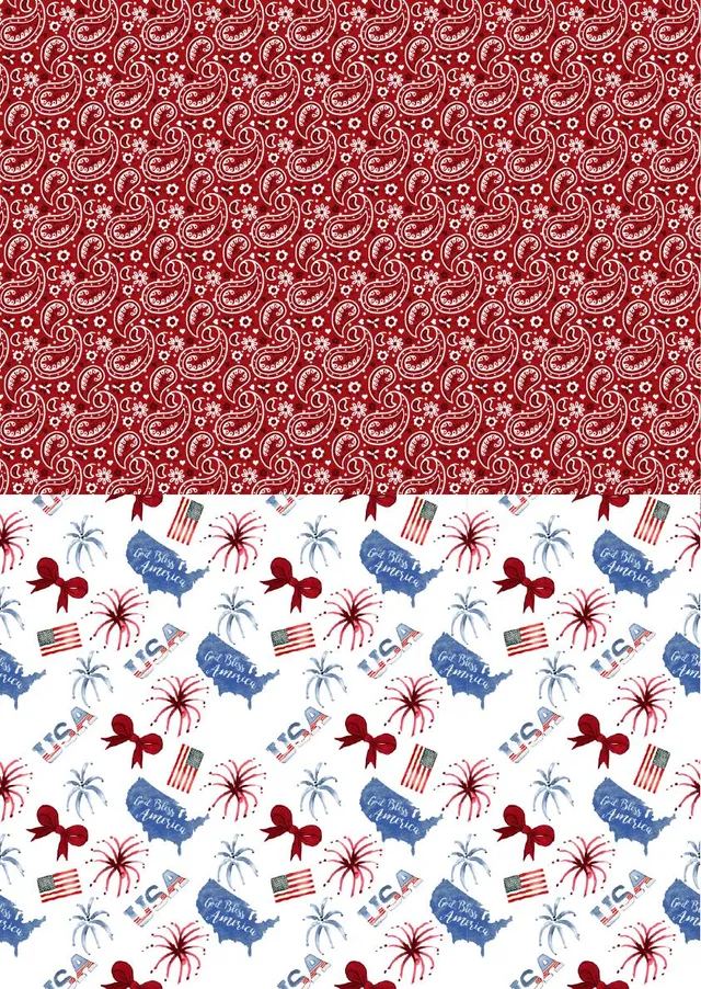 Dixie Belle Patriotic Pride hartie orez decoupage A3
