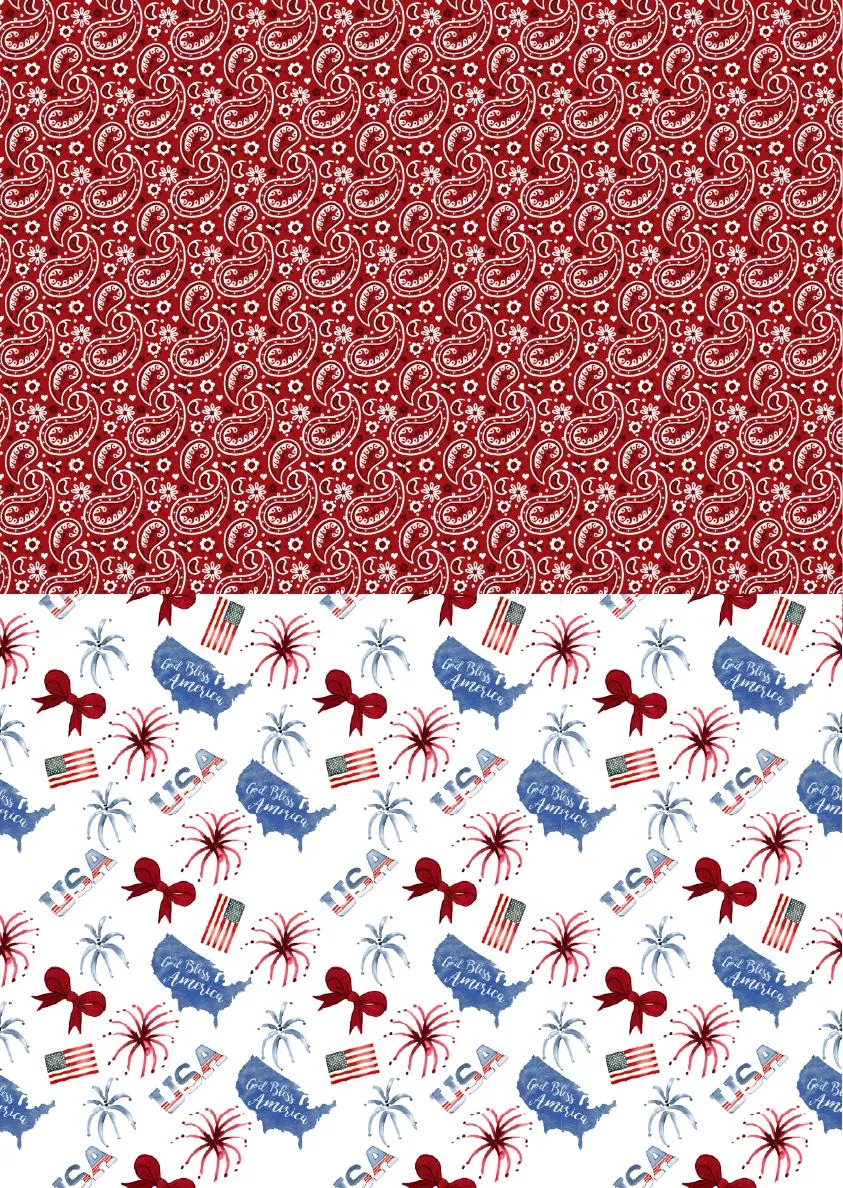Dixie Belle Patriotic Pride hartie orez decoupage A3