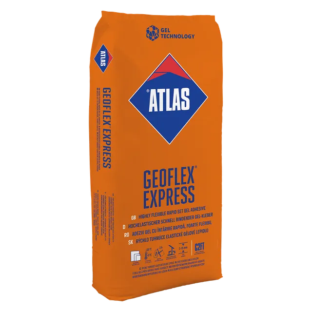 Atlas Geoflex Express adeziv rapid ciment alb rost 2 ore