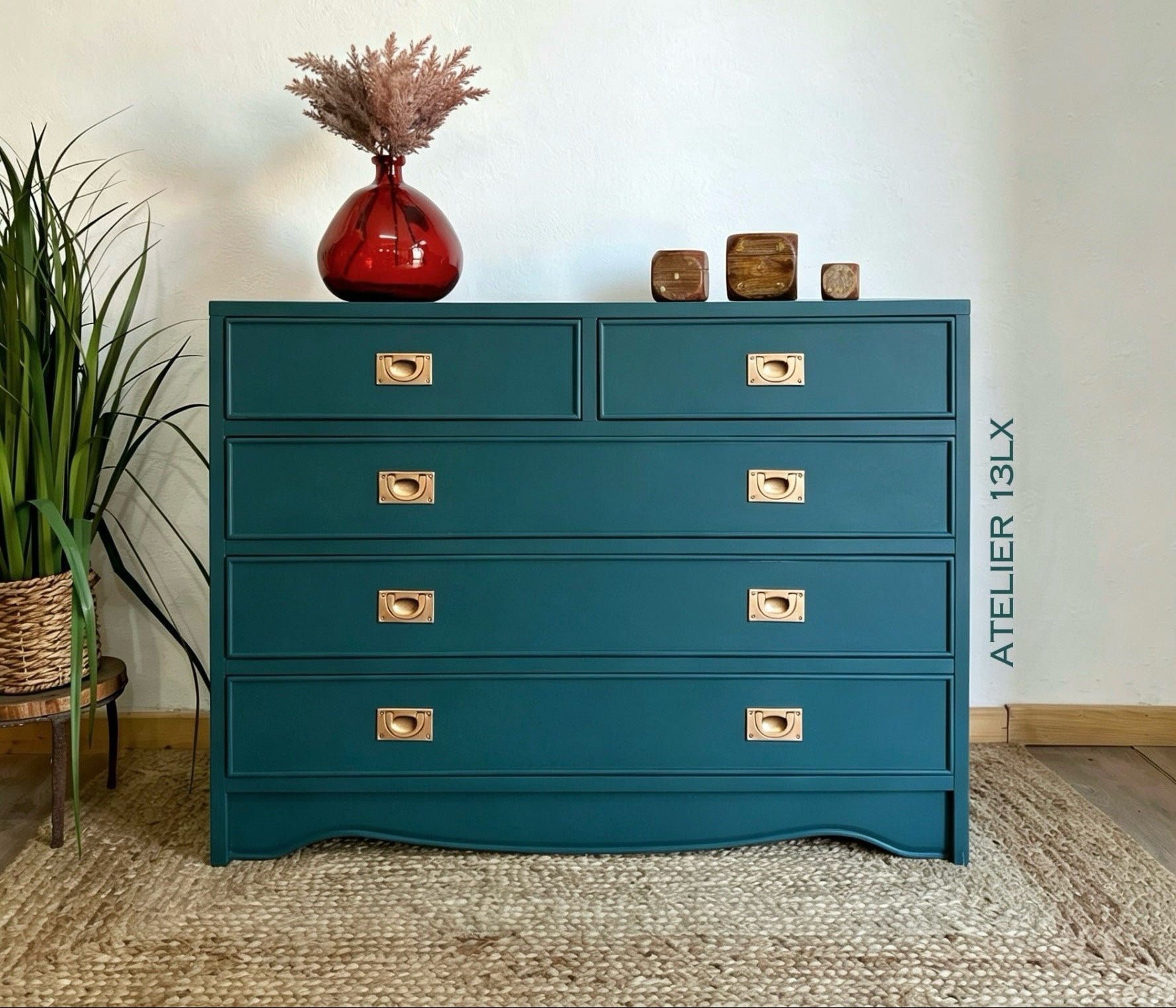 Dixie Belle Heirloom vopsea creta 473 ml verde inchis