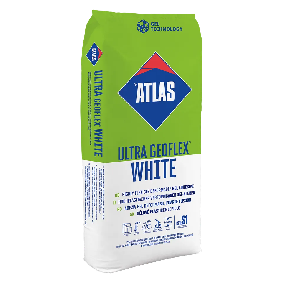 Atlas Ultra Geoflex Alb adeziv gresie elastic