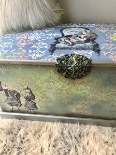 Dixie Belle Belles and Whistles Victorian Damask șablon 35x45 cm