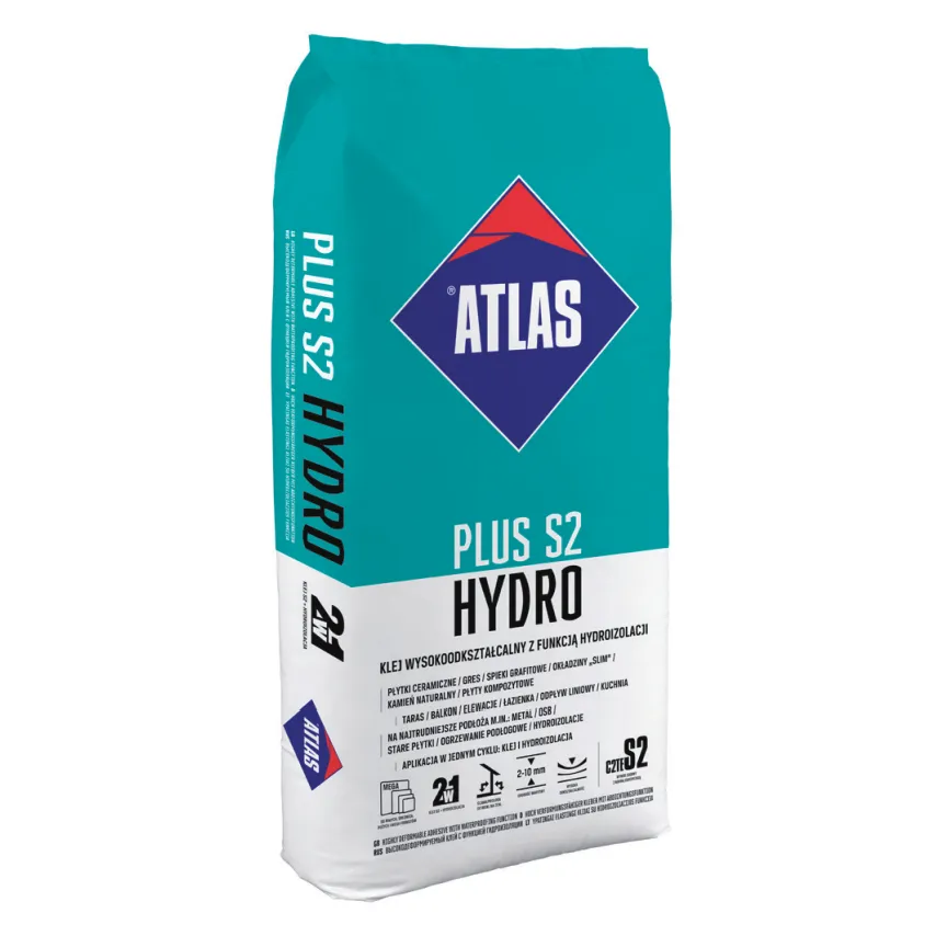 Atlas Plus S2 Hydro adeziv placi ceramice elastic hidroizolant