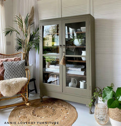 Dixie Belle Silk Hampton Olive vopsea mobilă 473 ml verde mat