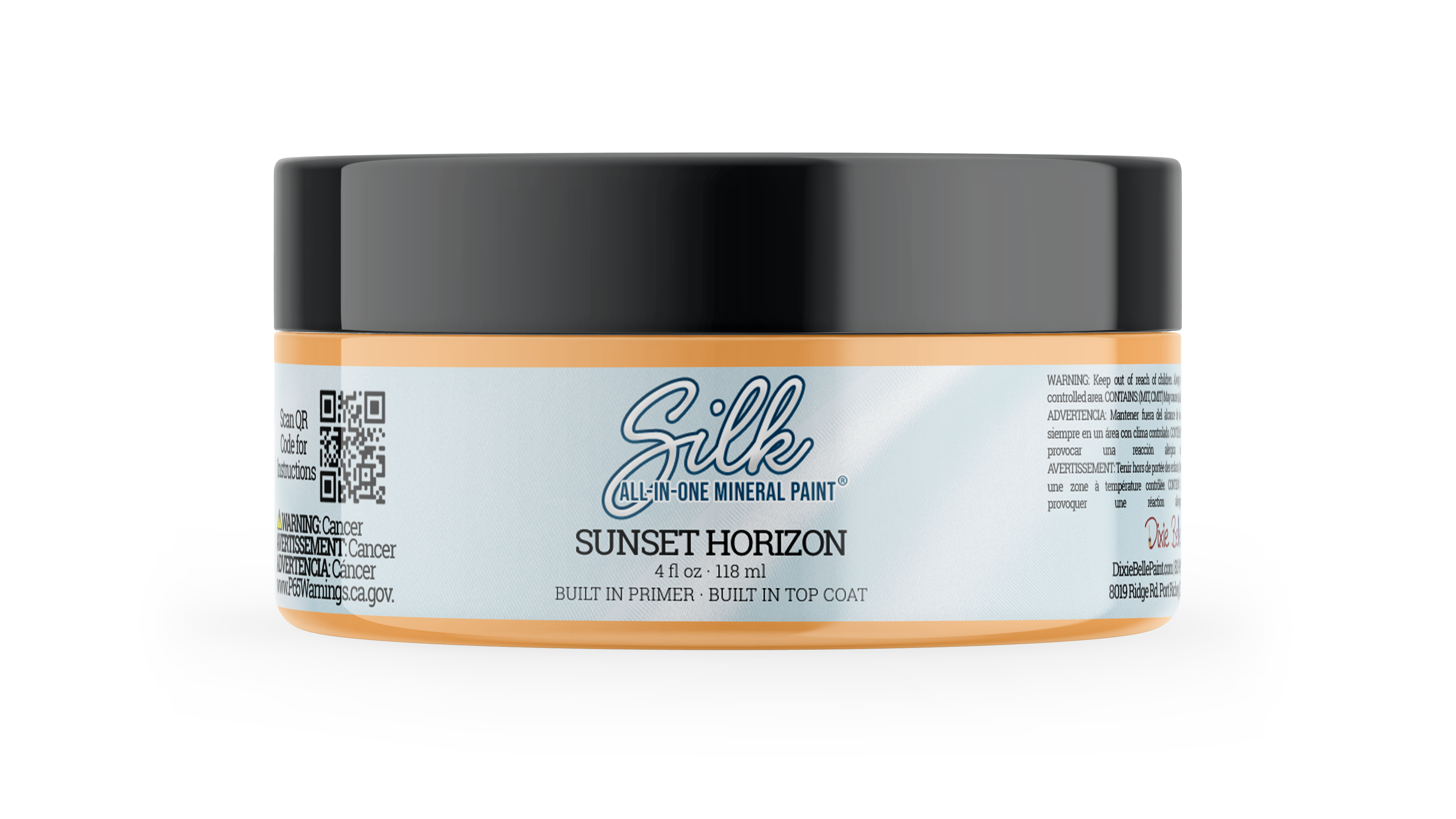 Dixie Belle Sunset Horizon vopsea silk piersica 473 ml mat
