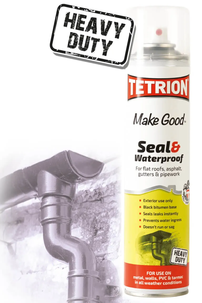 Tetrion Seal & Waterproof hidroizolant bituminos negru