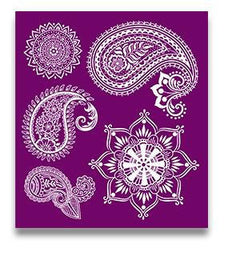 Dixie Belle Mosaic sablon serigrafie 20x23 cm model