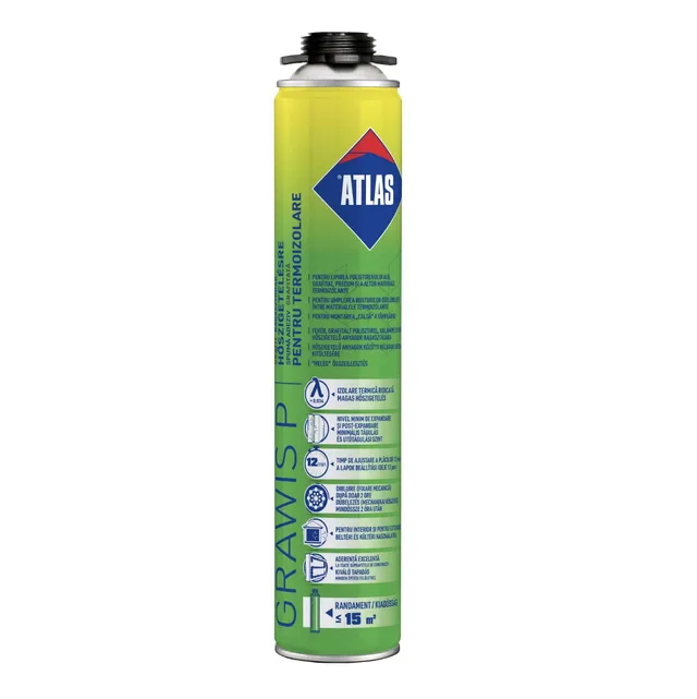 Atlas Grawis P adeziv spuma 850 ml polistiren