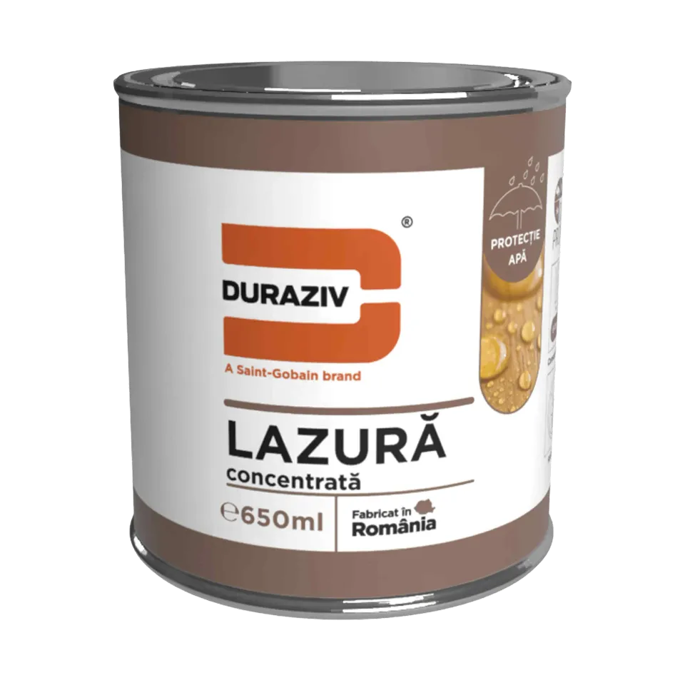 Duraziv Clima Protect lazură lemn pe bază de apă mată