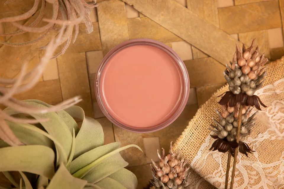 Dixie Belle Silk Desert Rose vopsea mobila 473ml mat roz pudrat