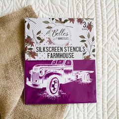 Dixie Belle Farmhouse sablon matase mobila 20x23 cm