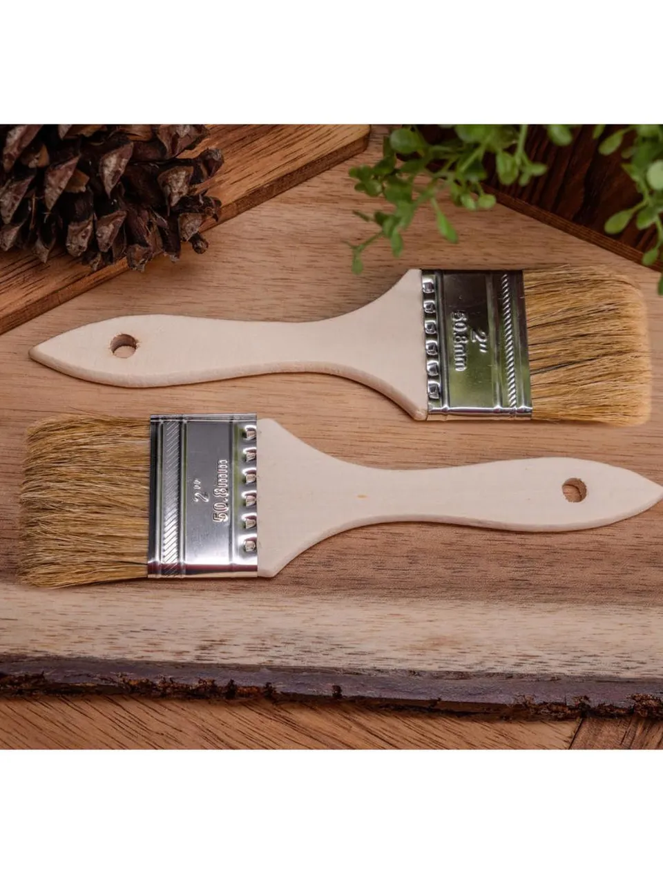 Dixie Belle Chip Brush pensulă lată 5 cm vopsea cretă