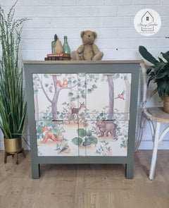 Hartie decoupage Dixie Belle Woodland Nursery A1 59x84