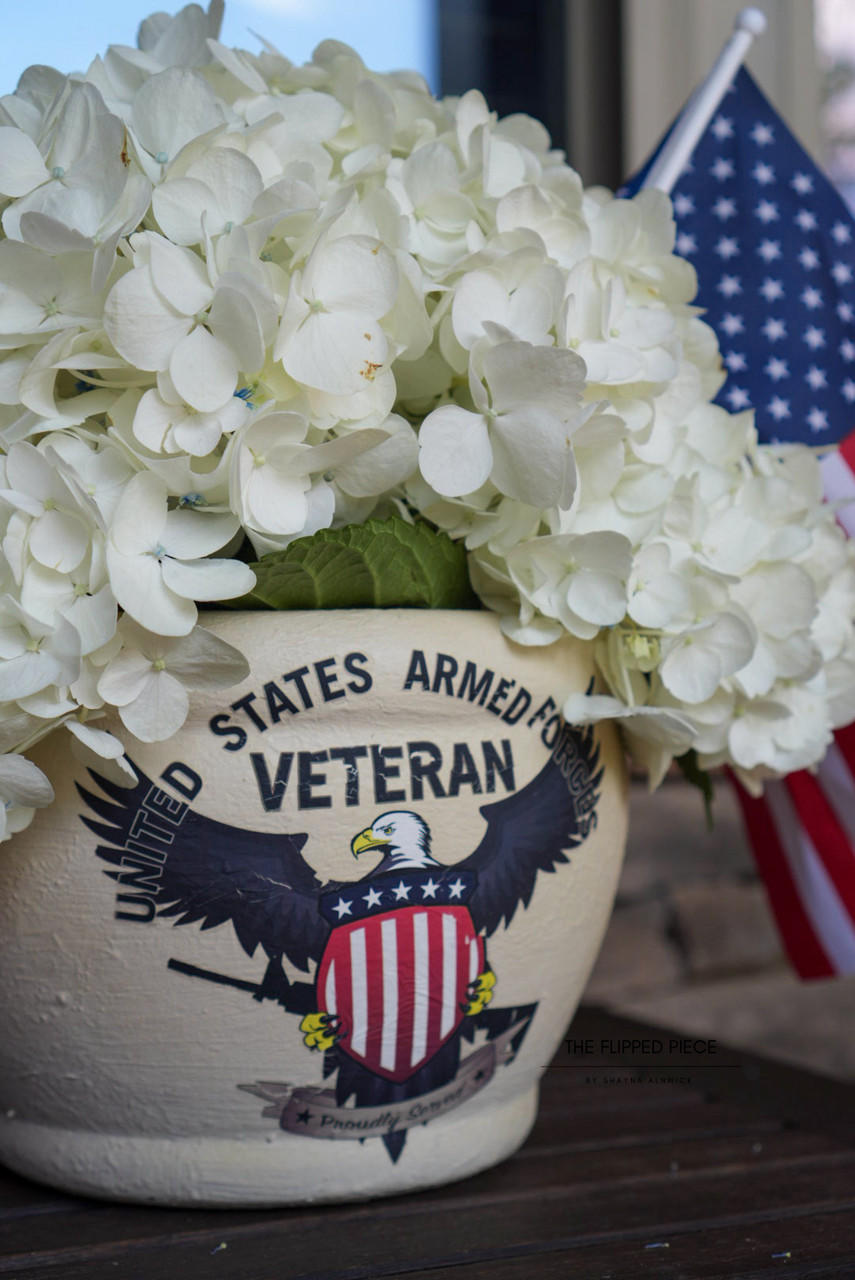 Dixie Belle Thank You for Your Service transfer decorativ 20x30 cm