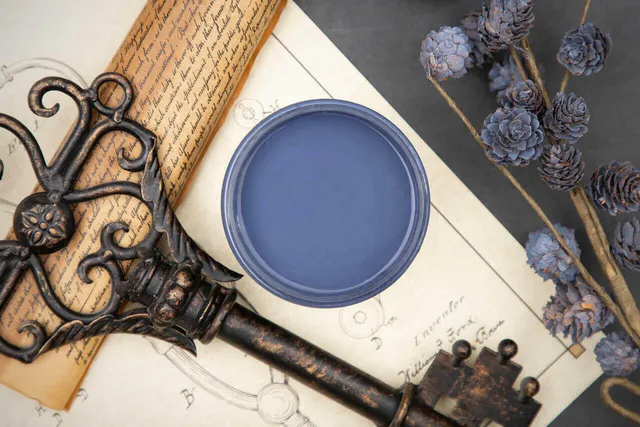 Dixie Belle Yankee Blue vopsea cretă 473 ml bleumarin mat