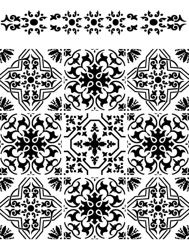 Dixie Belle Sonoma Art Tile sablon reutilizabil 35x45 cm