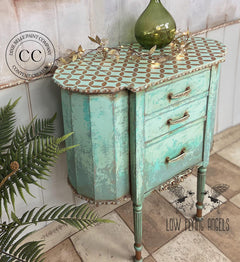 Dixie Belle Terra Clay Blue Agave vopsea lut albastru-verde