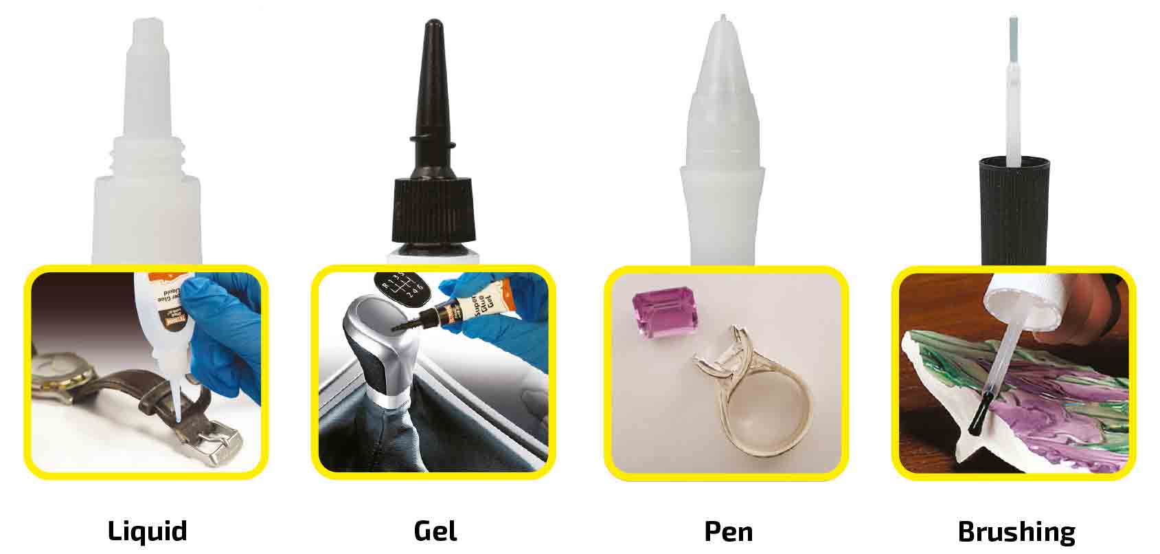 Tetrion Super Glue adeziv instant uz general