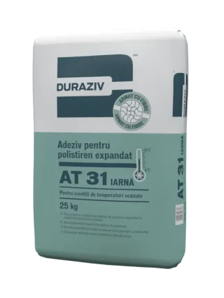 Duraziv AT 31 Iarna adeziv polistiren sac 25 kg -5°C
