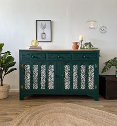 Dixie Belle Midnight Green Silk vopsea mobila 473 ml verde mat