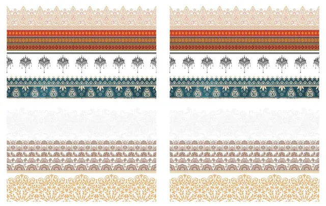 Dixie Belle Bohemian Dream transfer mobila 4 coli model boho