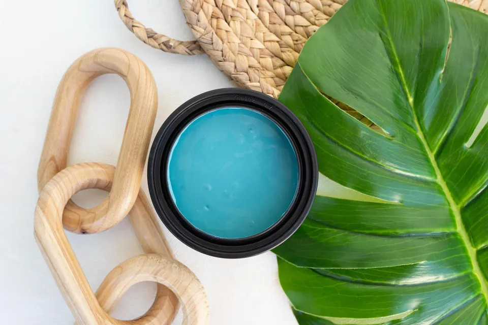 Dixie Belle Terra Cerulean Blue vopsea argila albastru cer