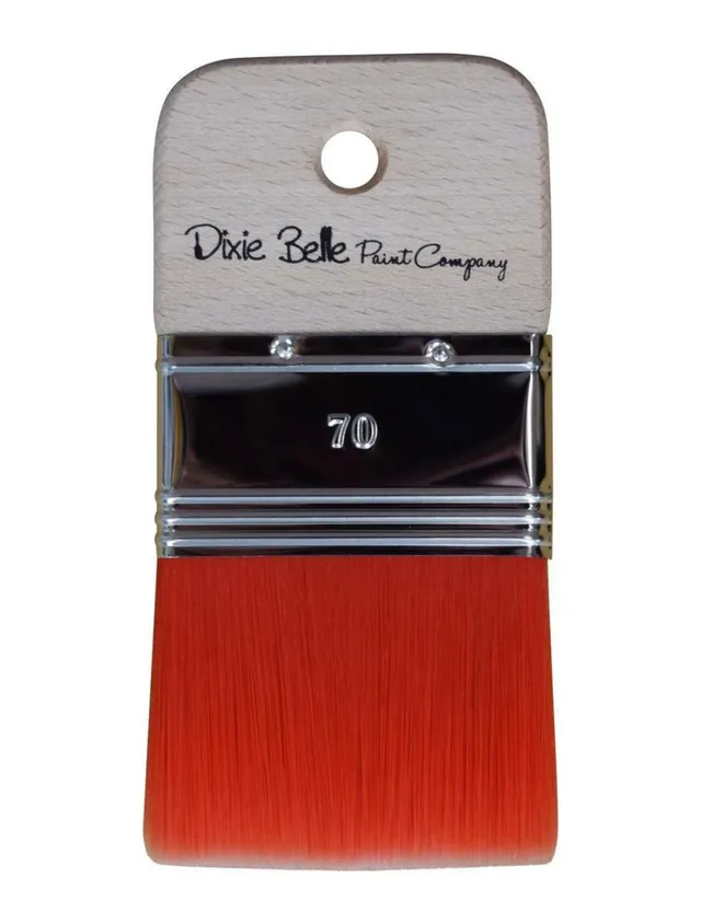 Dixie Belle Scarlet pensula spalter sintetica finisaje fine