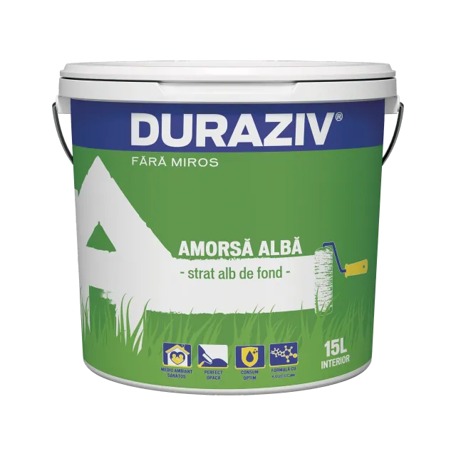 DURAZIV Fara Miros amorsa alba Kauciuc interior fara miros