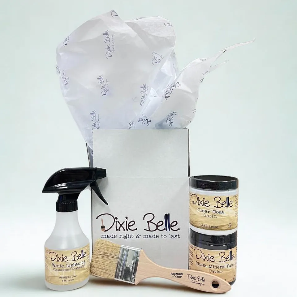 Dixie Belle Chalk Mineral Paint Gift Box kit vopsea cretă