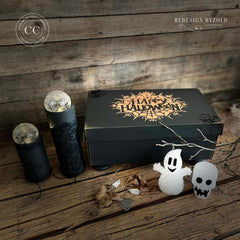 Dixie Belle Happy Halloween sablon decor 18x23 cm set 4 modele