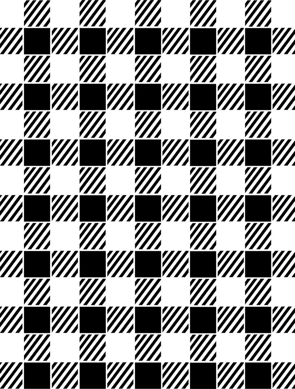 Dixie Belle Buffalo Check sablon carouri 14x18 inch