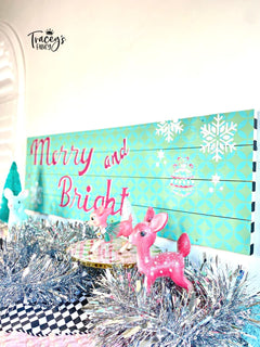 Dixie Belle Holiday Joy sablon Craciun 4 modele 18x23 cm