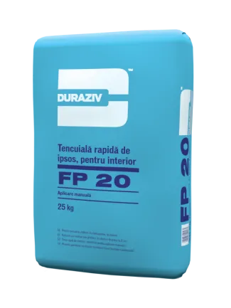 Duraziv FP 20 tencuială ipsos rapidă 2-20 mm interior