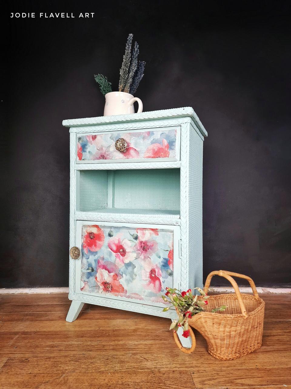 Dixie Belle Belles hartie orez A3 Watercolor Poppy maci 30x42 cm