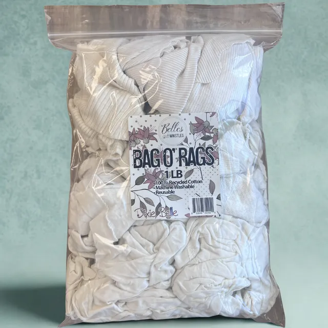 Dixie Belle Belles and Whistles Bag O' Rags lavete bumbac