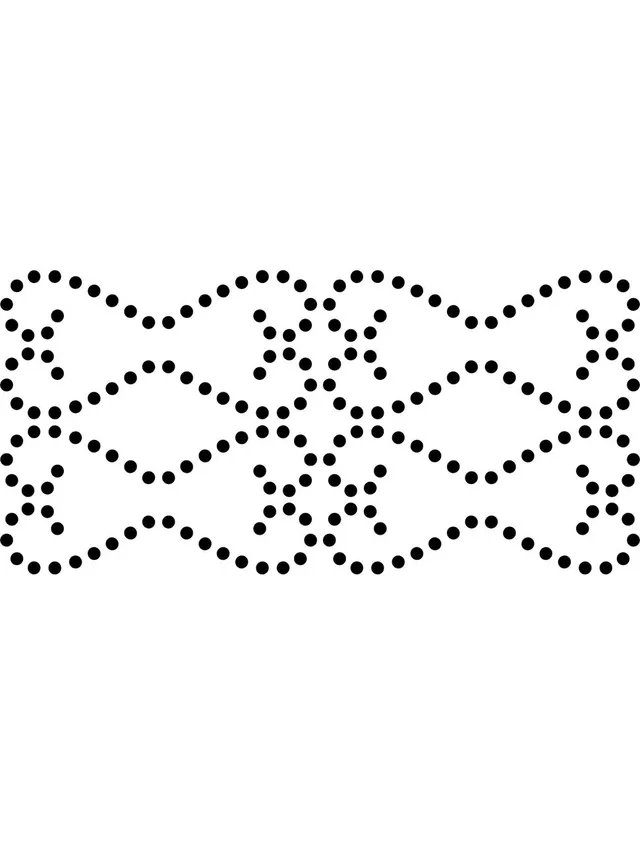 Dixie Belle Nailhead Trim sablon decorativ 19x38 cm