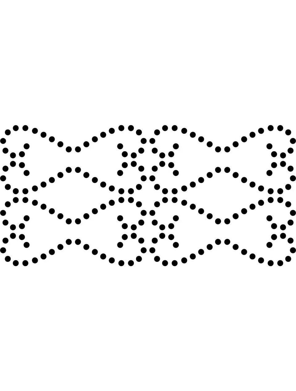 Dixie Belle Nailhead Trim sablon decorativ 19x38 cm