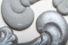 Dixie Belle Hi Ho Silver glaze decorativ argintiu