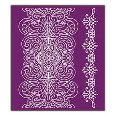 Dixie Belle Belles sablon matase Delicate Lace 20x23 cm 3 buc dantela