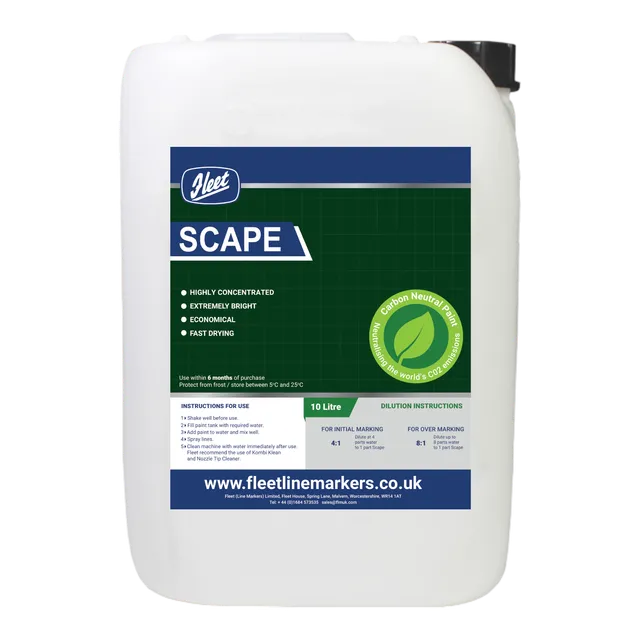 Scape Vopsea Gazon 10L alb concentrat rezistenta