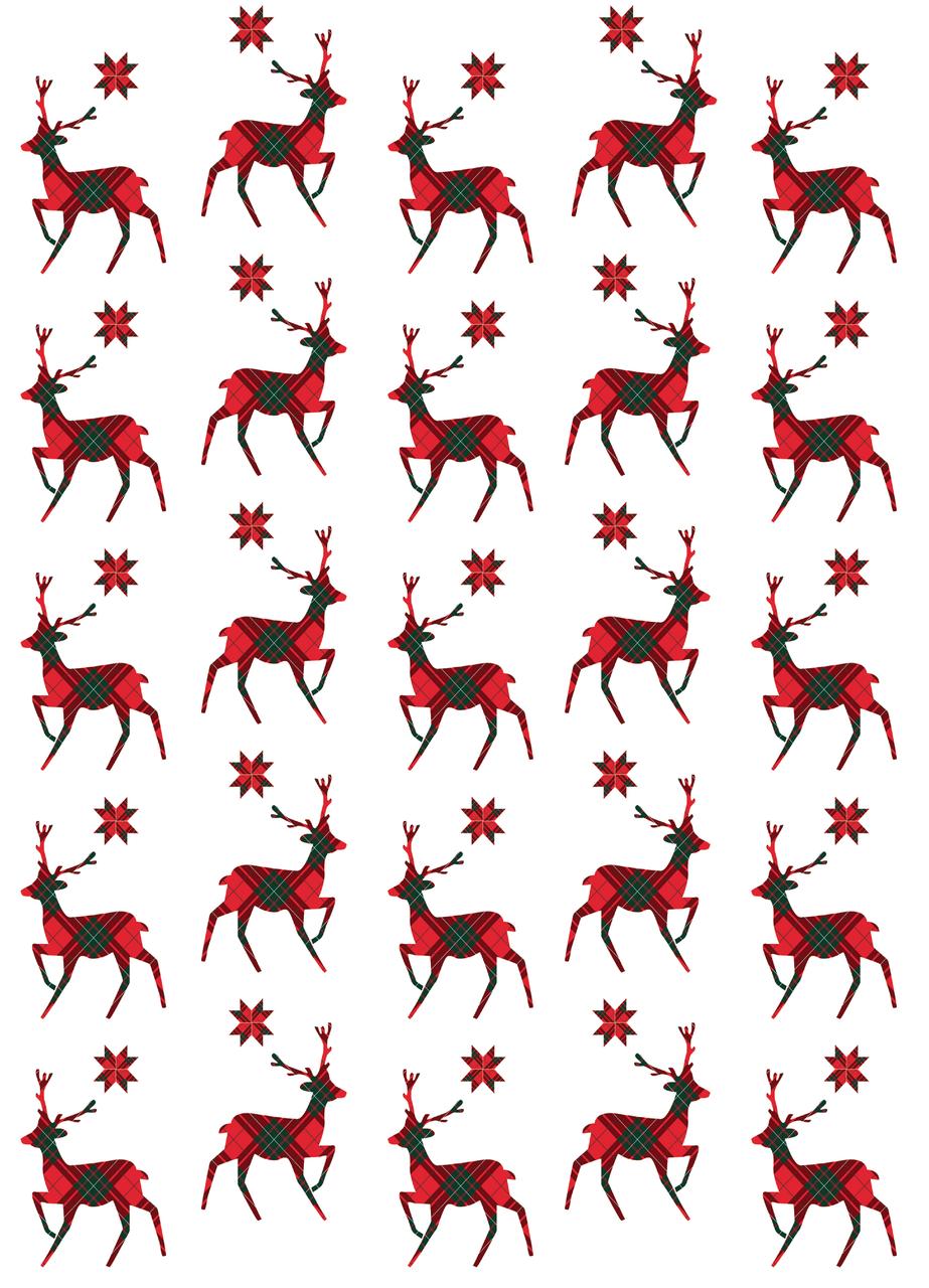 Dixie Belle Winter Wonderland hartie decoupage orez 3xA3 reni
