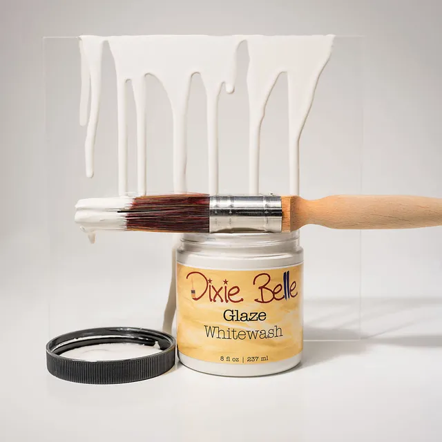 Dixie Belle Whitewash Glaze glazură decorativă albă