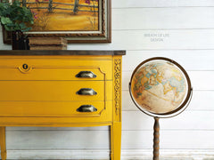 Dixie Belle Chalk Mineral Paint Colonel Mustard vopsea galbena