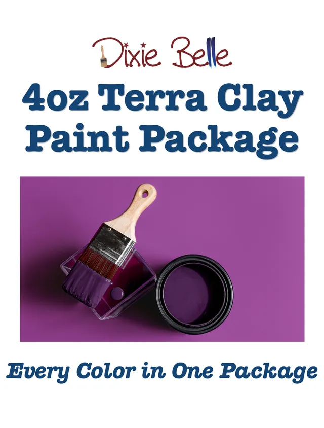 Dixie Belle Terra Clay Paint set 18 culori x 118 ml