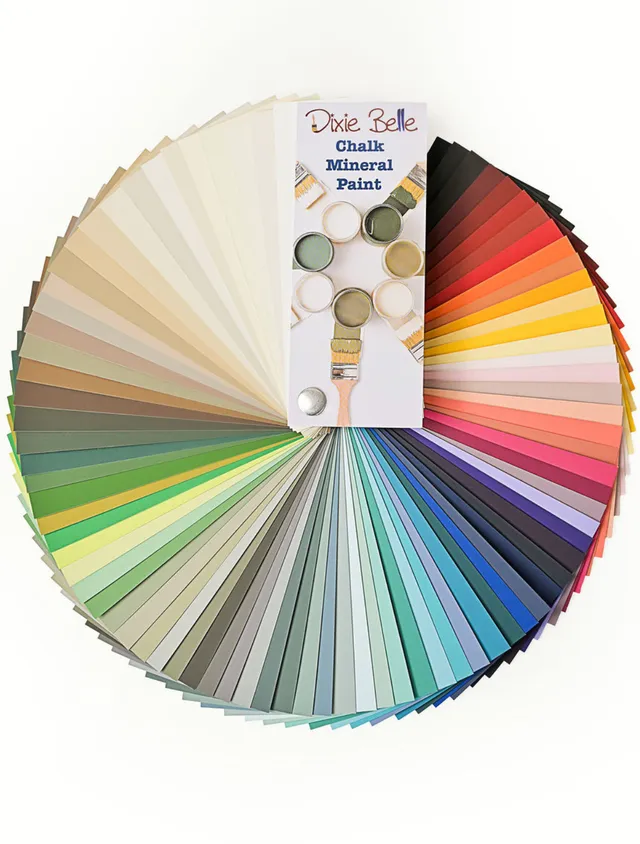 Dixie Belle CMP Fan Deck paletar culori vopsea