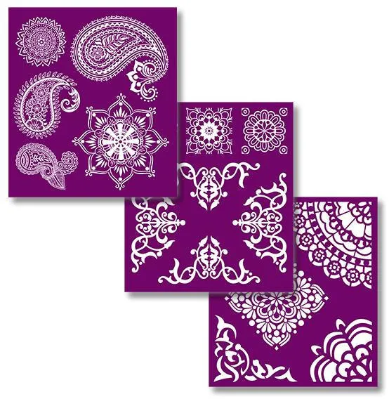 Dixie Belle Mosaic sablon serigrafie 20x23 cm model